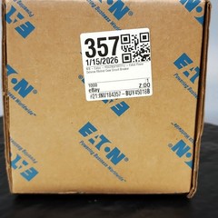 Eaton Power Defense PDG23G0100TFFJ 100A 3P Molded Case Circuit Breaker NIB ⚡