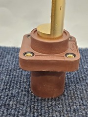 Hubbell Single Pole Receptacle, 400 Amp. 2 Hole, 600 Volts Series 16