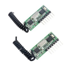315 Mhz / 433 Mhz RF Transmitter And Receiver Module 4 – Way Wireless Remote