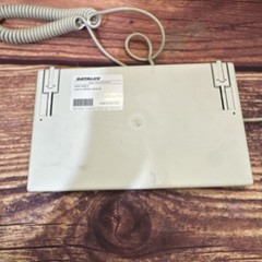 Vintage Datalux TORUW Space Saver Keyboard Compact Serial – Made in USA