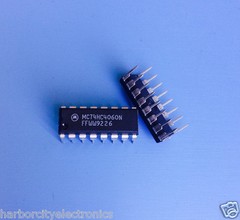 10x MC74HC4060N MOTOROLA IC COUNTER UP 14-BIT BINARY 16 PIN DIP 74HC4060N