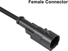 10Pcs 1 Pin Waterproof Electrical Connector Plug, Quick Disconnect Size: 1 pin