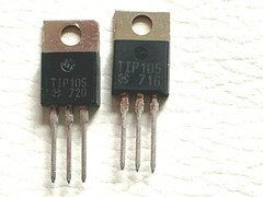 TIP105 PNP SILICON DARLINGTON 60V BY MOTOROLA | FREE US Shipping LOT OF2