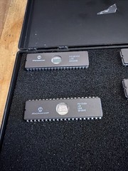 Microchip Lot Of 4 With Case See Pics