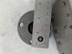 QD Split Taper Bushing Keyed Bore Flange 3″ Diameter Power Transmission