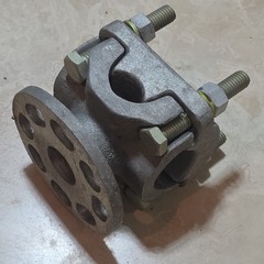 Substation Terminal Aluminum Bus Connector 750-1300MCM Dossert PSG199 1750MCM-2″