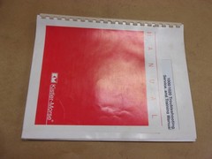 Kistler Morse 1020 Weight Indicator Troubleshooting Service Training Manual Book