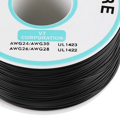 0.25mm WiRe Wrapping Single Wire Core Strand 30AWG Cable 250meter Black❀