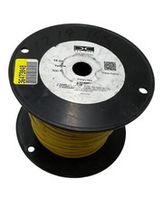 500 FT Del City 16 Gauge Primary Wire Yellow 1116506 J1128 & SAE J378 Type GPT