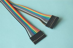 20 Pcs 20cm ( 7.9″ ) Length Dupont Wire Cable 9p 9p Pin Header 2.54mm Pitch