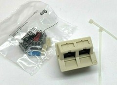 Siemon CT-C5-C5-20 Dual Port Double CAT5E Coupler Angeled RJ45 Data Jack IVORY