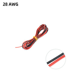 2 Meter Silicon Wire 8 10 12 14 16 18 20 22AWG Heatproof Soft Silicone Silica Ge