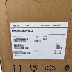 Brand New ACS580-01-023A-4 AC Driver 3-Phase For ABB 400-480Vac 23A 11kW/15Hp