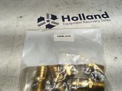 5-Parker hose fittings, 125HBL-16-16, NOS, KP-1146
