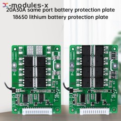 13S 48V 20A 30A Same Port Battery Protection Board for 18650 Li-ion Battery