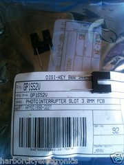 GP1S52V SHARP PHOTOINTERRUPTER SLOT 3.0MM 35V PCB