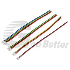 JST-SH 1.25mm Pitch Female Plug Connector Cable Wires 2/3/4/5/6/7/8/9/10 Pin
