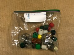 Vintage Lot Of Lamp Socket Caps – (40-45 Pieces In Lot)