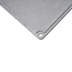 Silver Aluminum Box for Electric Instruments Industrial Metal Enclosure