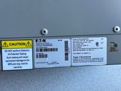 NEW Eaton SPD300600D3K Surge Protection Device SPD 300kA 600V delta 4W+G NEMA 1