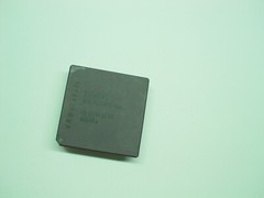 SIEMENS SAB82258-A 68-pin ceramic Microprocessor CPU PGA 1985 AUSTRIA
