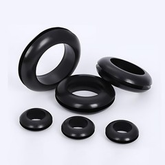 Black /White 3 4 5 6 7 8 to 60mm PVC Rubber Blanking Closed Wiring Open Grommets