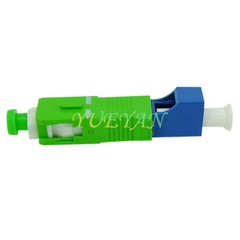 SC APC Male to LC PC Female Fiber Optic Hybrid Optical Adaptor