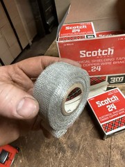 New 3M Scotch Electrical Shielding Tape Tinned Copper Wire Braid 10 Rolls No 24
