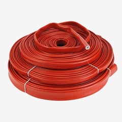 Silicone Rubber Fiberglass Heat/Fire Sleeving High Temp & Voltage Resistant Tube