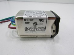 NEW TE CONNECTIVITY / CORCOM 6EHG8-2 POWER ENTRY MODULE, 6A, 0.5UA