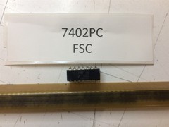 7402PC FSC 7402N IC GATE NOR 4CH 2-INP 14DIP 4 PIECES