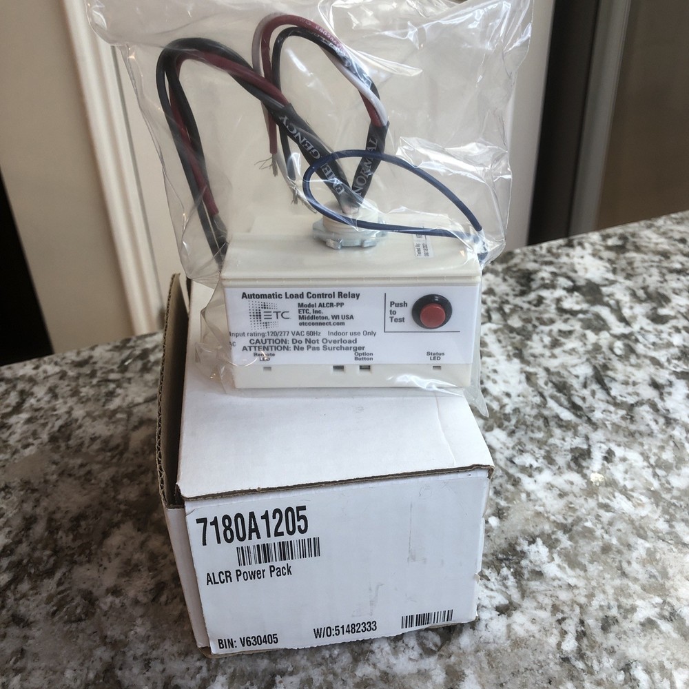 ETC ALCR-PP Automatic Load Control Relay ALCR Power Pack 7180A1205 Emergency