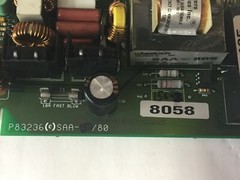 WHEELOCK P83236C SAA- 80S SUPERVISED AUDIO AMPLIFIER PCB