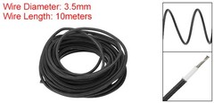 32.8Ft 14AWG Electronic Wire High Temperature Electrical Silicone Cable Black