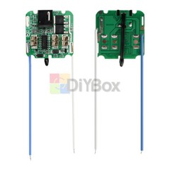 4S 16.8V 30A 18650 Li-ion Battery Protection Board BMS Dual MOS for Power Tools