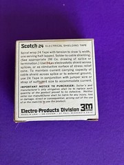3M SCOTCH 24 ELECTRICAL SHIELDING TAPE 1 INCH x 15 FOOT TINNED COPPER WIRE BRAID
