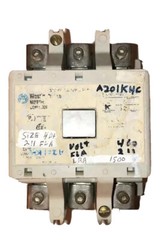 Cutler Hammer/Westinghouse A201K4C 110/120 VAC Coil Size 4DP 1500 LRA Contactor