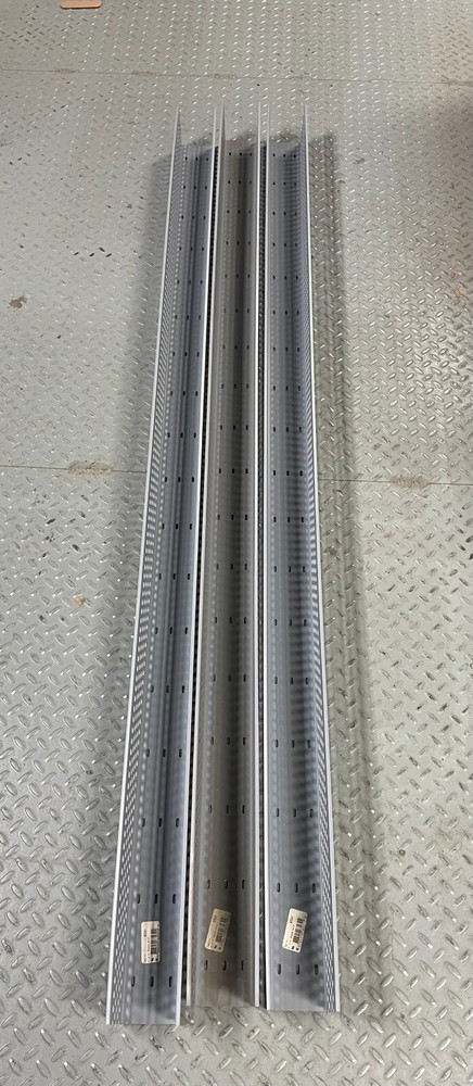 (Lot of 3) Taylor 93041 3″W X 4″H x 6FT Round Hole Wire Duct