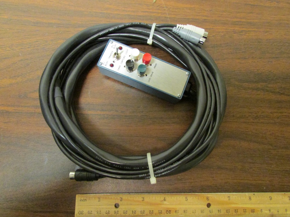 Video Camera Computer Controller Cable Project Box DIN Connectors NOS