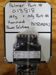 HAMMOND, MFG Part #PH750MQMJ, New
