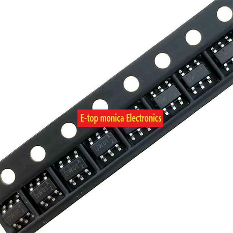 100pcs New DW01 DW01A DW01V SOT23-6 SMD protection IC