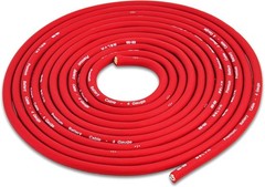 True 4 GA Premium CCA Complete Amp Wiring Kits W/ 4-Channel RCA Cable RED, BAK44