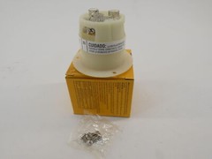 Kellems Hubbell HBL2316 Flanged Receptacle, 20A, 125V, 2P, 3W – NEW Surplus!