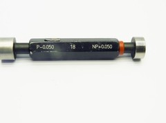 MG Marposs GO NO-GO Plug Gauge PI-034 P-0.050 16mm NP+0.050 20 Degree C B38527