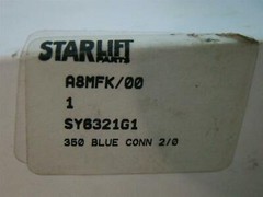 DC Power ConnectorStar Lift Part 600V 350 blue 2/0 SY6321G1 A8MFK/00