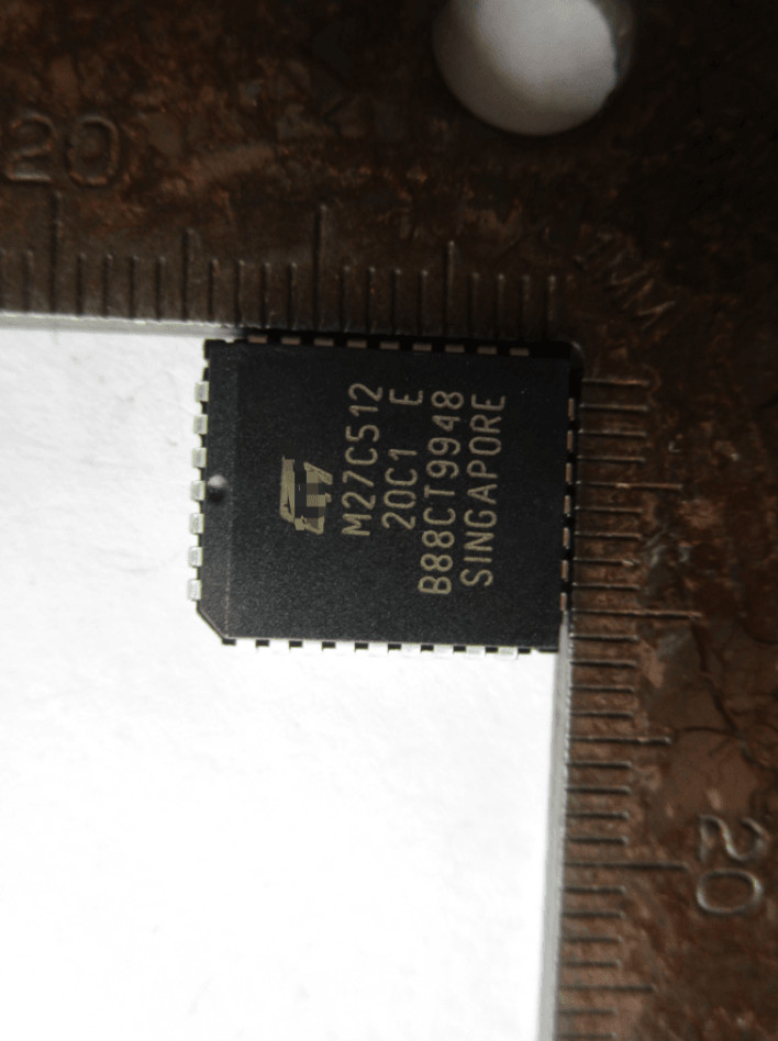 5pcs M27CS12 2OC1 M27C5I2 20CI M27C512 20C1 M27C512-20C1 PLCC32 IC Chip