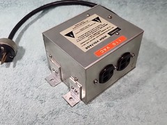 POLYPHASER IS-PLDO-120-15A IN-LINE IMPULSE SURGE SUPPRESSOR 15A @ 012 VOLTS AC