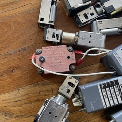 25lb Lot Vtg Electronic Parts Components Capacitors Transformers Microswitches +