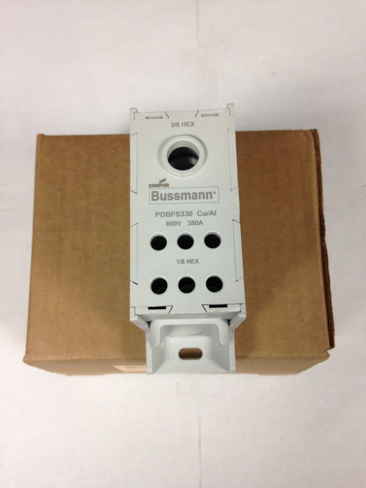 Eaton Cooper Bussmann PDBFS330 Power Distribution Block 28 BRAND NEW