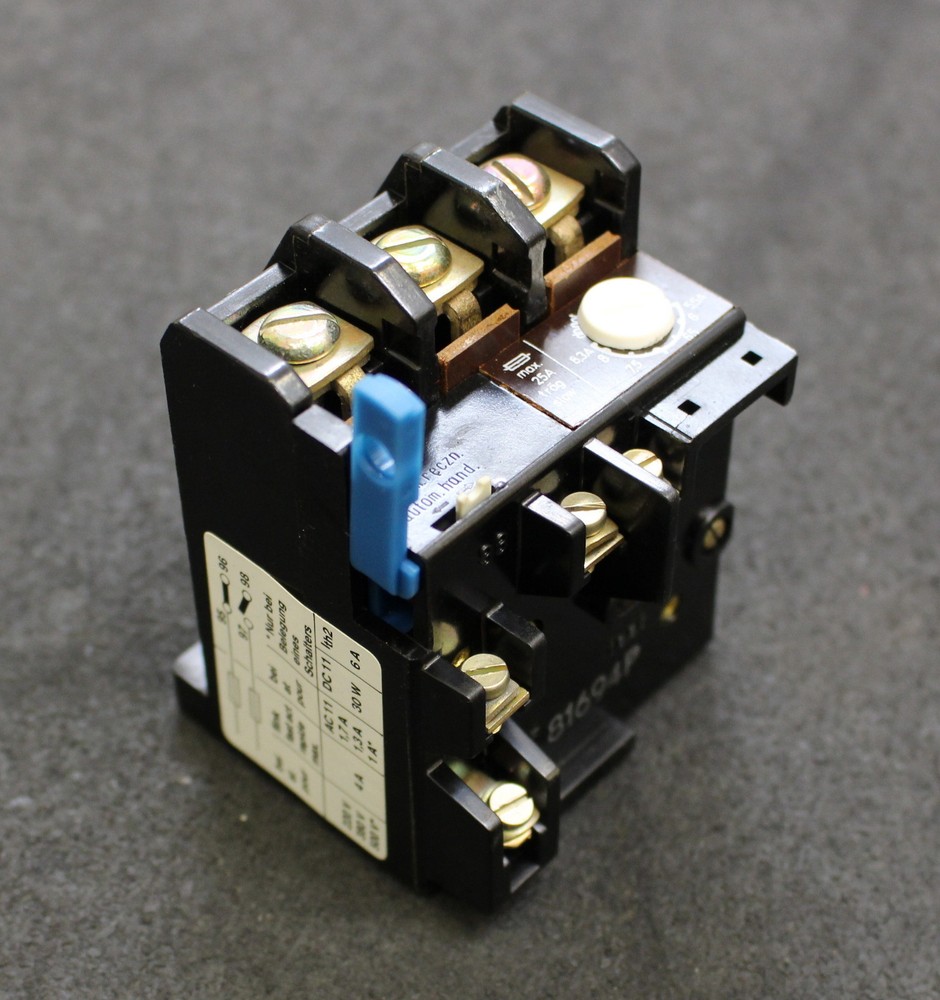 BBC overload relay TSA 45P 5.5-8.3A overload relay 220V/380V/500V max. 4A
